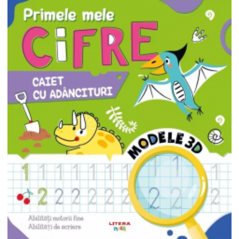 Primele mele cifre. Caiet cu adâncituri