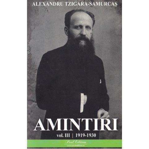 Amintiri Vol. 3: 1919-1930