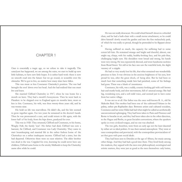 Lady Chatterley’s Lover 