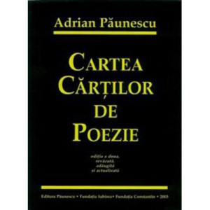 Cartea cărților de poezie - Adrian Paunescu