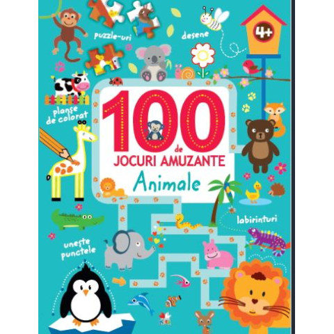 100 de jocuri amuzante - Animale