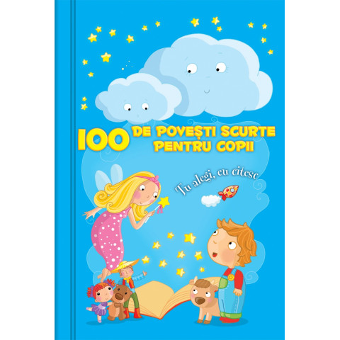 100 de povești scurte pentru copii-50 de jetoane față-verso