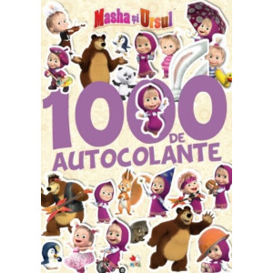 1000 de autocolante. Masha și ursul