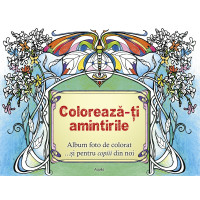 Colorează-ți amintirile - album foto de colorat