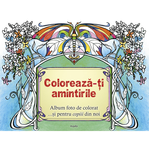 Colorează-ți amintirile - album foto de colorat