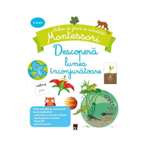 Descoperă lumea înconjurătoare - Atelier de jocuri și activități Montessori