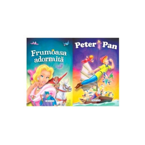 2 Povești: Peter Pan și Frumoasa adormită