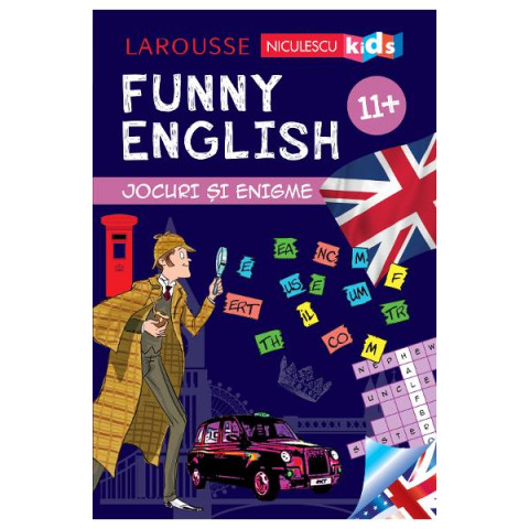 FUNNY ENGLISH. Jocuri şi enigme (11+)