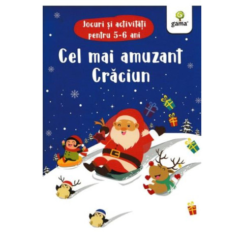 Cel mai amuzant Crăciun. Jocuri și activități pentru 5-6 ani