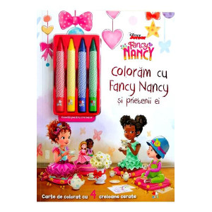 Disney. Fancy Nancy. Colorăm cu Fancy Nancy și prietenii ei