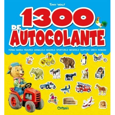 1300 de autocolante, Tony Wolf