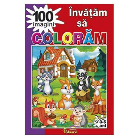 Învățăm să colorăm 100 imagini