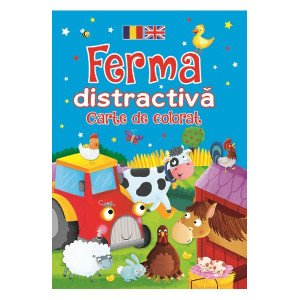 Ferma distractivă. Carte de colorat