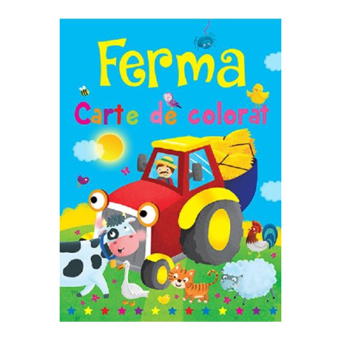 Ferma. Carte de colorat