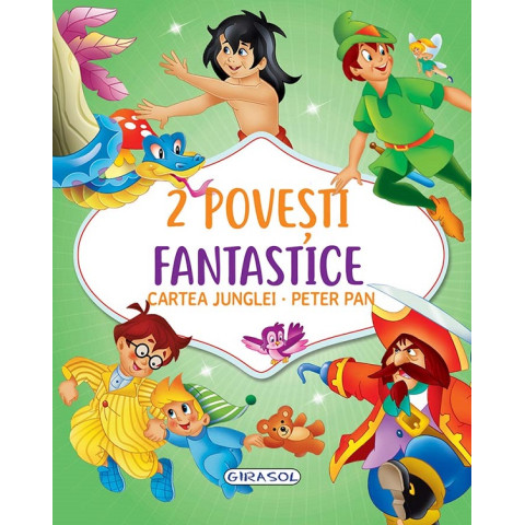 2 Povești fantastice: Cartea Junglei. Peter Pan