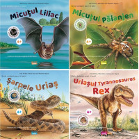 Set 4 cărți: Seria Animale mari și mici