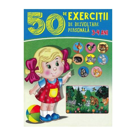 50 de exerciții de dezvoltare personală 3-4 ani