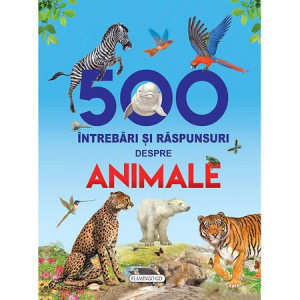 500 Întrebări și Răspunsuri despre Animale (cu Hologramă)