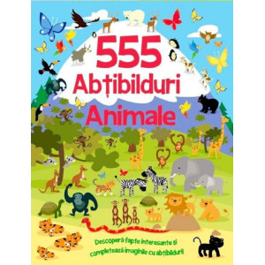 555 abțibilduri. Animale
