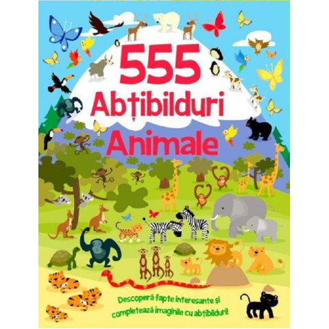 555 abțibilduri. Animale