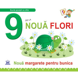 9 de la Nouă flori - Cartonată