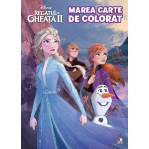 Disney. Regatul de gheaţă II. Marea carte de colorat