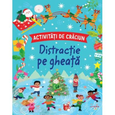 Activități de Crăciun. Distracție pe gheață