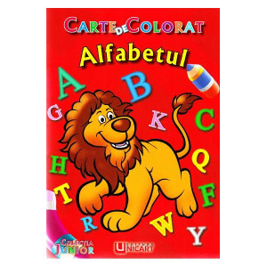 Alfabetul - Carte de colorat