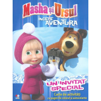 Masha și ursul începe aventura. Un invitat special