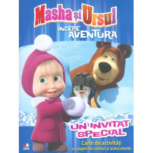 Masha și ursul începe aventura. Un invitat special