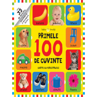 Bebe învață. Primele 100 de cuvinte. Carte cu ferestruici