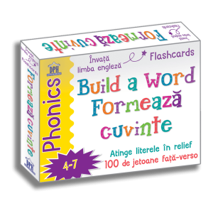 Build a word - Formează cuvinte - Jetoane Limba Engleză