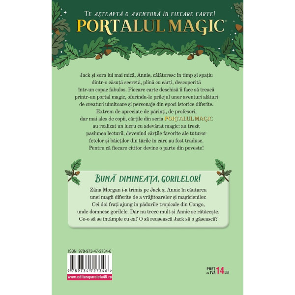 Portalul Magic 22. Bună dimineața, gorilelor!