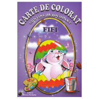 Carte de colorat - Fifi