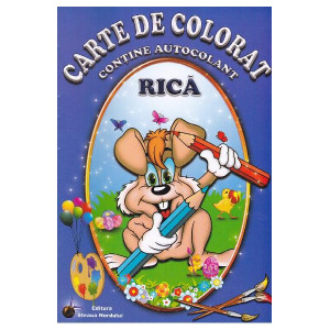 Carte de colorat - Rică