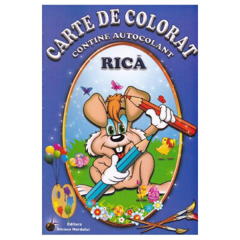 Carte de colorat - Rică