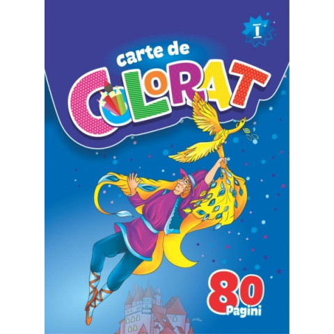 Carte de colorat 80 VOL. 1 Pentru Băieți A4