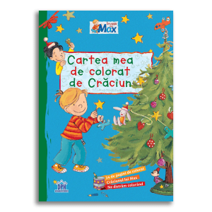 Cartea mea de colorat de Crăciun - Învăț cu Max