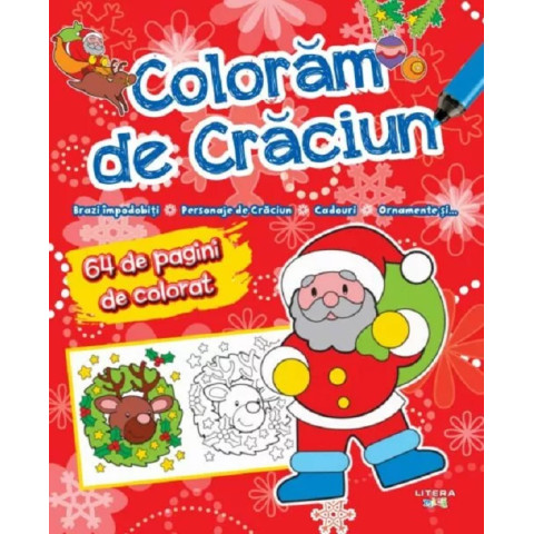 Coloram de Crăciun. 