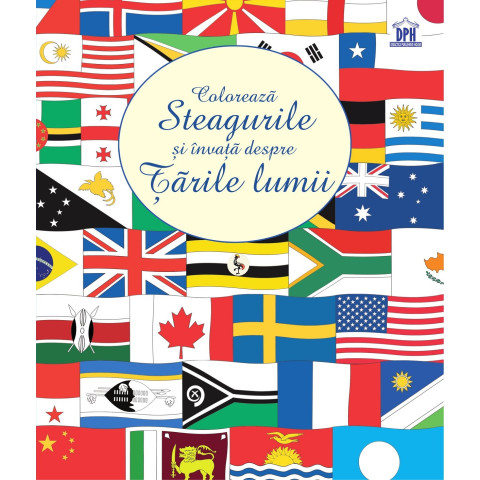 Colorează steagurile și învață despre țările lumii