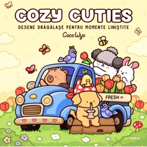Cozy Cuties. Desene dragalase pentru momente linistite