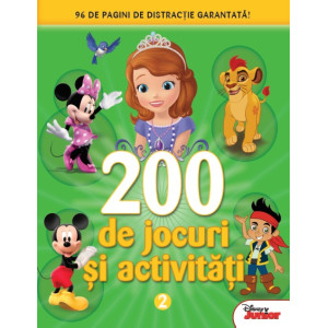 Disney. 200 de jocuri și activități. Vol. 2