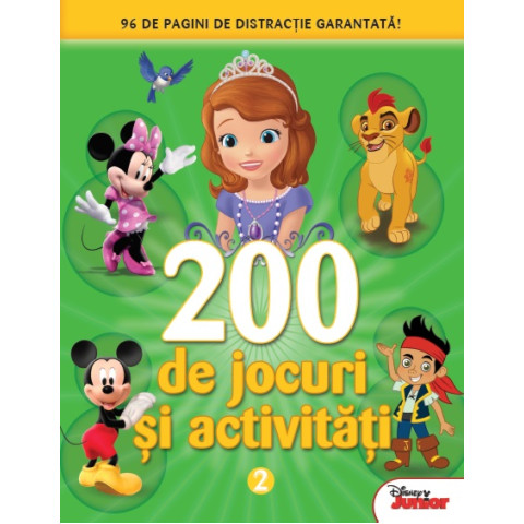 Disney. 200 de jocuri și activități. Vol. 2