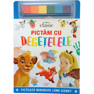 Disney clasic. Pictăm cu degețelele.