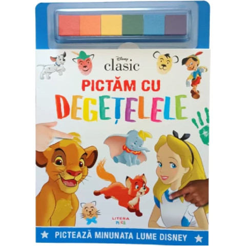Disney clasic. Pictăm cu degețelele.