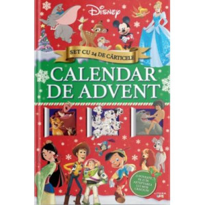Disney. Calendar de Advent. Set cu 24 de cărticele.