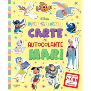 Disney. Prima mea carte cu autocolante mari.