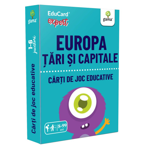 Europa. Țări şi capitale