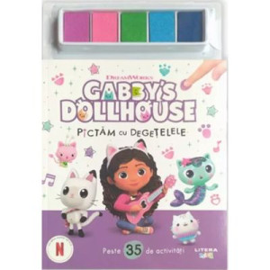 Gabby's Dollhouse. Pictăm cu degețelele