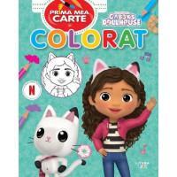 Gabby's Dollhouse. Prima mea carte de colorat